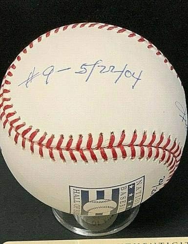 Reggie Jackson potpisao je u penzijskom službenicu MLB Baseball 20/250 Steiner Yankees - autogramirani bejzbol