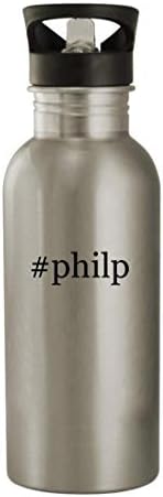 Knick Klack pokloni philp - 20oz boca od nehrđajućeg čelika, srebrna