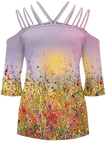 Bluze Dame Ljeto Jesen Kratki rukav Pamuk Crew Grafički grafički kawaii životinje Cosplay labavi fit bluza Tee za žene 3e