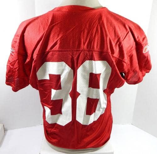 2009 San Francisco 49ers Dashon Goldson 38 Igra Polovni dres Crvenog praksa L 3893 - Neintred NFL igra rabljeni dresovi