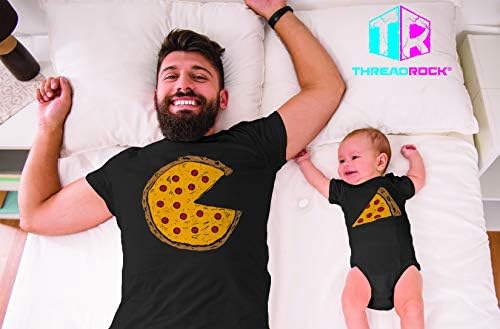 Threadrock pica pita i kriška dojenčad bodysuit & muške majice podudaranje