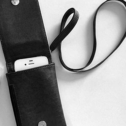 Barber Checal element naučni telefon novčanik torbica viseći mobilni torbica crni džep
