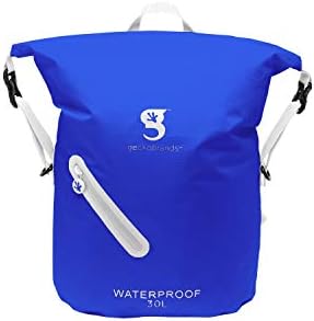 geckobrands lagani 30L vodootporni ruksak, Siva / Crna-vodonepropusni ruksak za planinarenje i aktivnosti na laganoj vodi