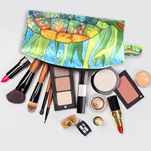 Make up torba, kozmetička torba, vodootporni ormar za šminkanje, akvarel kornjače