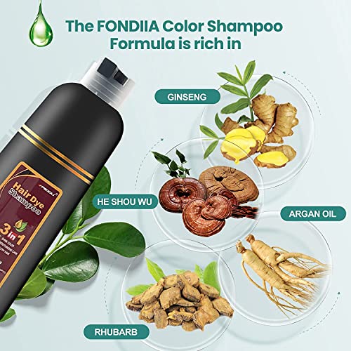 MEIDU Instant 500ml šampon za trajnu smeđu kosu Organska prirodna brza boja za kosu biljna suština šampon za bojenje kose Za Žene