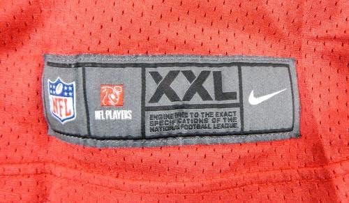 2012 San Francisco 49ers Daniel Kilgore 67 Igra Polovna crvena dres XXL 57 - Neincign NFL igra rabljeni dresovi