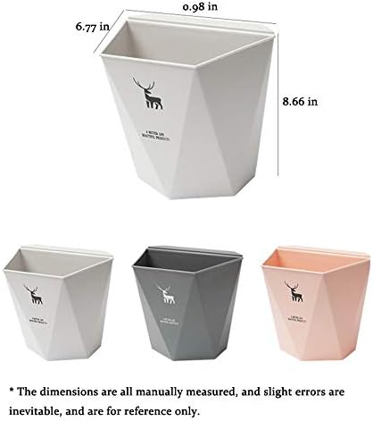 Prijenosni viseći male smeće, mini desktop smeće može kompaktno zidno montirano smeće može zaštititi okoliš kanta za smeće za kupatilo,