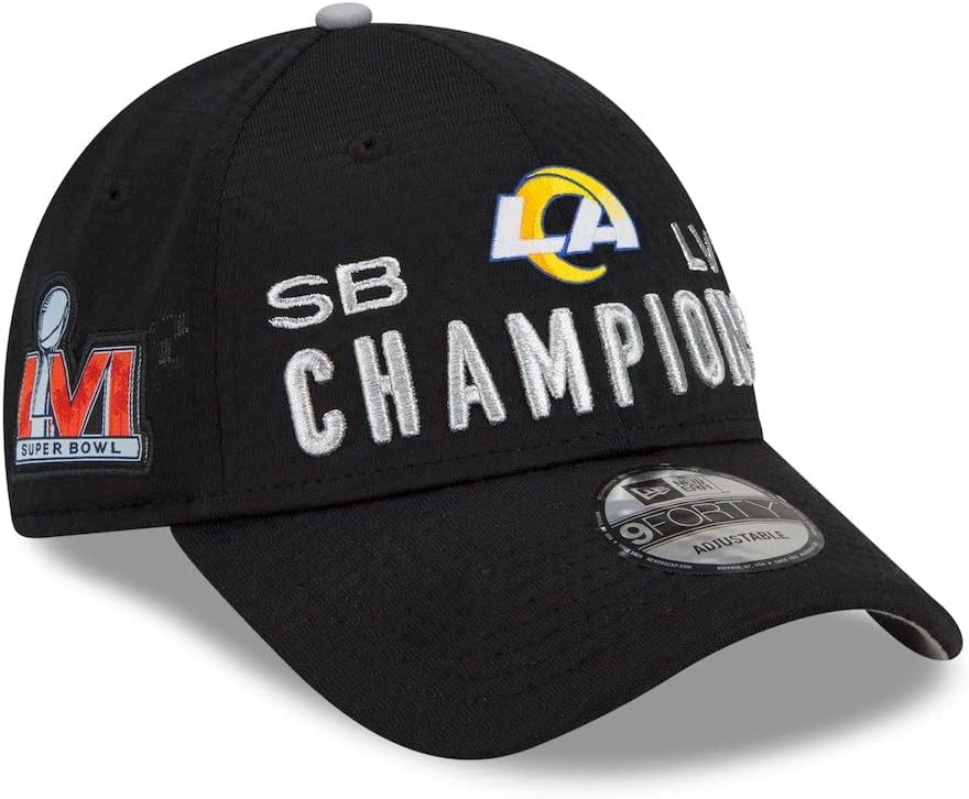 Nova Era muška NFL Super Bowl LVI Champions svlačionica trofej kolekcija 9forty Snapback podesivi šešir